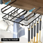 Multifunctional Under Cabinet Cutting Board Holder alternate 2