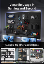 Pegboard Combination Kit - 4 Panels - Black alternate 1