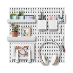 Pegboard Combination Kit - 4 Panels - White