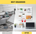 Pegboard Combination Kit - 4 Panels - White alternate 3