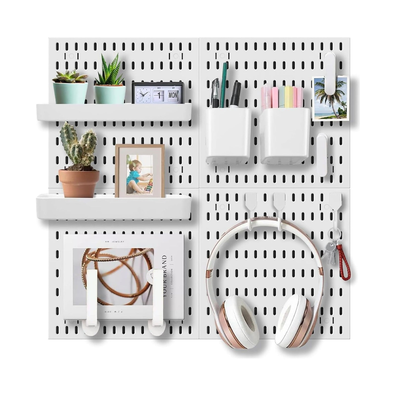 Pegboard Combination Kit - 4 Panels - White cover