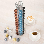 Coffee Pod Holder Storage for 40 Capsules - Silver alternate 3