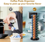 Coffee Pod Holder Storage for 40 Capsules - Black alternate 5