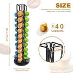 Coffee Pod Holder Storage for 40 Capsules - Black alternate 6