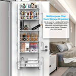 6 Tier Over Door Pantry Organiser - White alternate 4