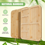 Bamboo Charcuterie Board with Lid and Handle alternate 3