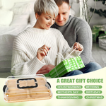Bamboo Charcuterie Board with Lid and Handle alternate 6