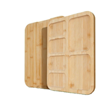 Bamboo Charcuterie Board with Lid and Handle alternate 8