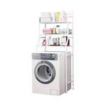3-Tier Over Washing Machine Storage Rack - White
