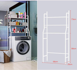 3-Tier Over Washing Machine Storage Rack - White alternate 1