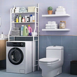 3-Tier Over Washing Machine Storage Rack - White alternate 6