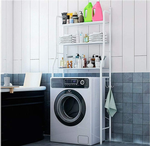 3-Tier Over Washing Machine Storage Rack - White alternate 7