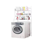 3-Tier Over Washing Machine Storage Rack - White alternate 8