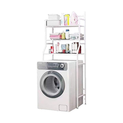 3-Tier Over Washing Machine Storage Rack - White cover