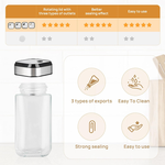 Rotating Spice Rack with 12 Glass Jars alternate 2