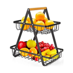 2-Tier Fruit Basket Stand