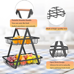 2-Tier Fruit Basket Stand alternate 4