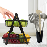 2-Tier Fruit Basket Stand alternate 8