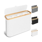 Toilet Paper Storage Basket Holds 12 Rolls - White