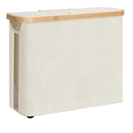 Toilet Paper Storage Basket Holds 12 Rolls - White alternate 8