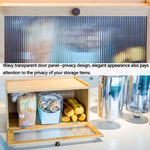 Bamboo Bread Box for Kitchen Countertop Storage alternate 2