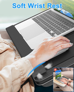Portable Oversized Lap Desk with Cushion - Black alternate 2