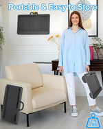 Portable Oversized Lap Desk with Cushion - Black alternate 4