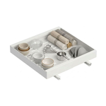 Pull Out Cabinet Organizer - White
