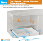 Pull Out Cabinet Organizer - White alternate 1
