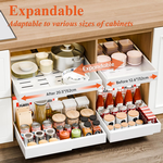 Pull Out Cabinet Organizer - White alternate 2