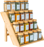 3 Tier Bamboo Spice Rack Countertop Organiser alternate 2