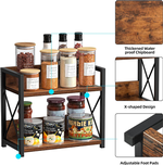 2 Tier Spice Rack Countertop Shelf Organizer alternate 3