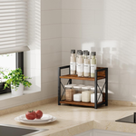 2 Tier Spice Rack Countertop Shelf Organizer alternate 5