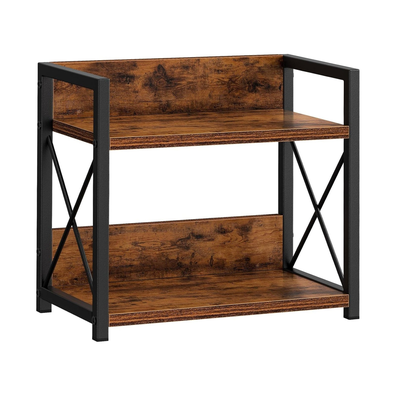 2 Tier Spice Rack Countertop Shelf Organizer cover