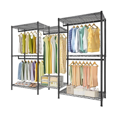Heavy Duty Clothing Garment Rack with Shelves cover