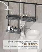 2 Tier Over Door Shower Caddy alternate 2