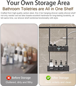 2 Tier Over Door Shower Caddy alternate 3