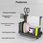 Kitchen Sink Caddy Organiser with Drain Tray alternate 3