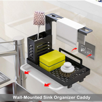 Kitchen Sink Caddy Organiser with Drain Tray alternate 4