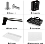 Kitchen Sink Caddy Organiser with Drain Tray alternate 7