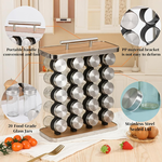 20 Jar Spice Rack Organiser alternate 2