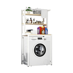 3-Tier Over Washing Machine Storage Rack - White