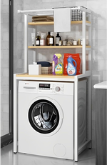 3-Tier Over Washing Machine Storage Rack - White alternate 1