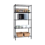 5 Tier Adjustable Metal Storage Shelves Wire Rack