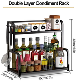 2-Tier Spice Rack Countertop Kitchen Organiser alternate 1