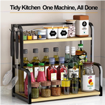 2-Tier Spice Rack Countertop Kitchen Organiser alternate 2