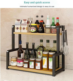 2-Tier Spice Rack Countertop Kitchen Organiser alternate 4