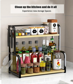 2-Tier Spice Rack Countertop Kitchen Organiser alternate 5