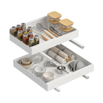 2 Pack Pull Out Cabinet Organiser