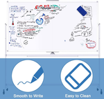 Double Sided Magnetic Whiteboard with Wheels alternate 5